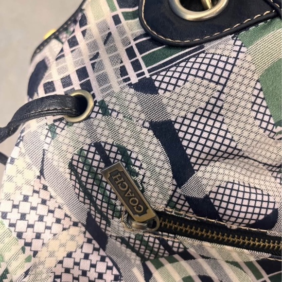 Vintage Coach Purse Shoulder Bag Large - Picture 5 of 9